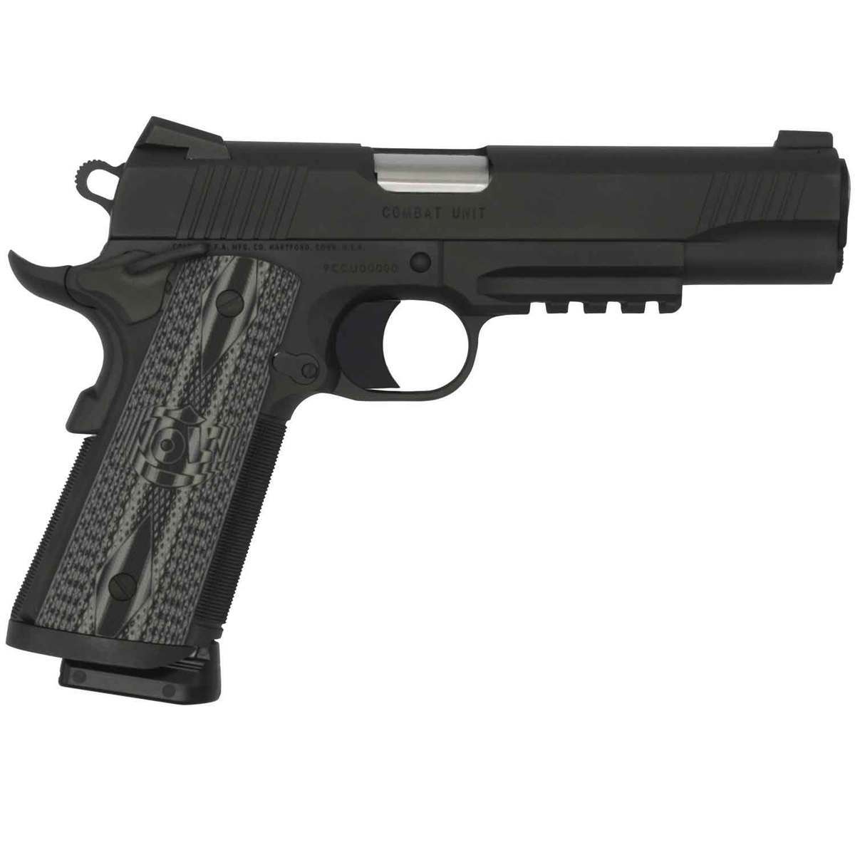 colt-combat-unit-with-rail-9mm-luger-5in-black-pistol-91-rounds-1542775-1 colt combat unit with rail 9mm luger 5in black pistol 91 rounds 1542775 1