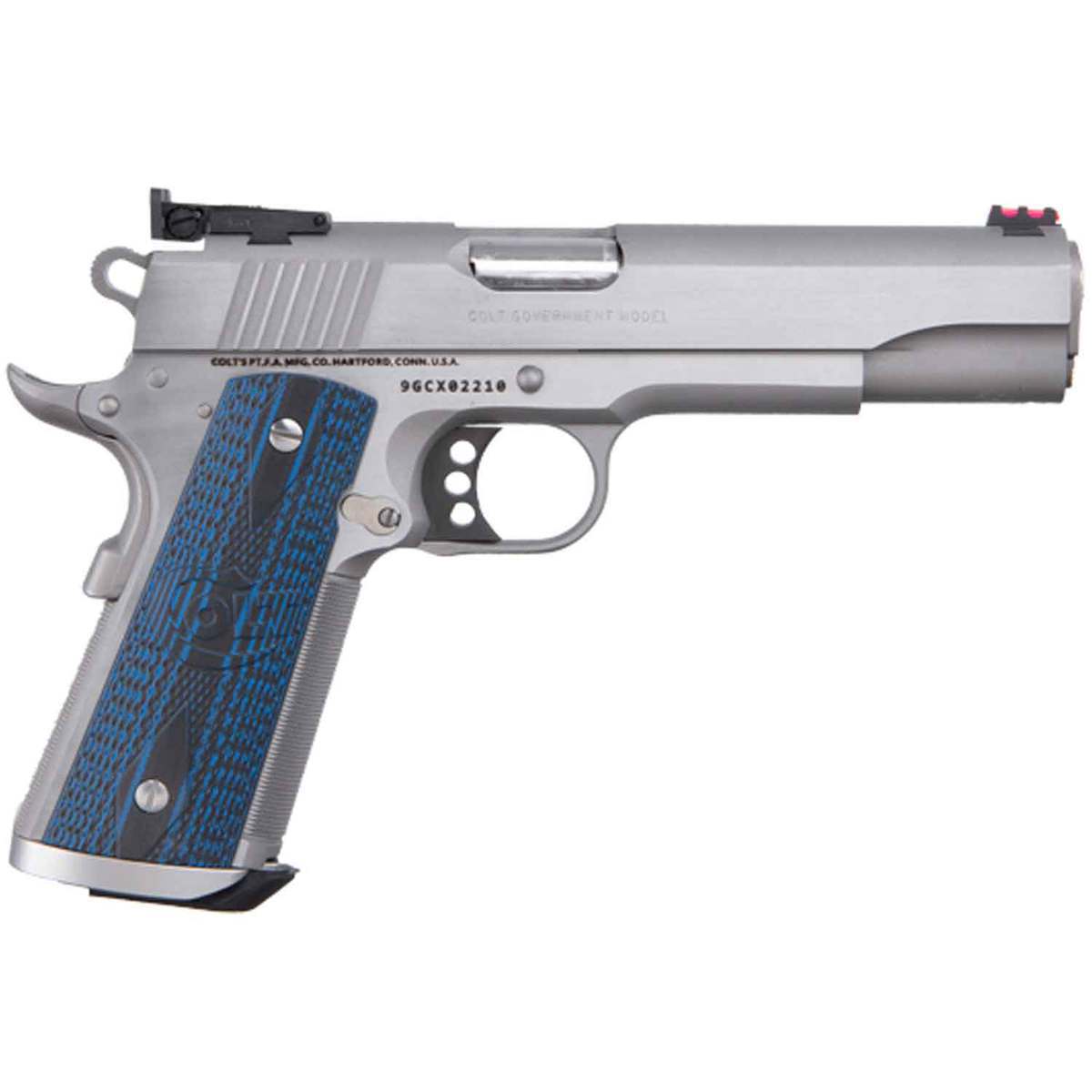 Colt Gold Cup Trophy 38 Super Auto 5in Stainless Pistol - 9+1 Rounds ...